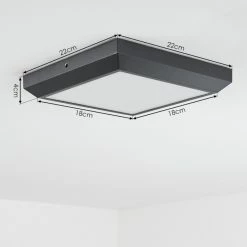 Hofstein Alkmaar Außendeckenleuchte LED Anthrazit, 1-flammig 13 Hofstein Alkmaar Außendeckenleuchte LED Anthrazit, 1-flammig -Deutschland Deckenleuchten außen Verkäufe 2022 alkmaar aussendeckenleuchte h3651124 3