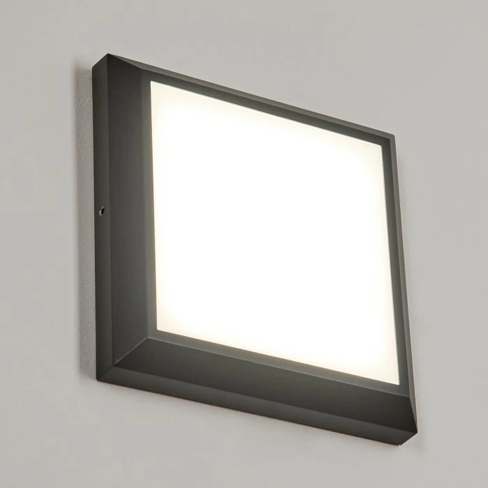 Hofstein Alkmaar Außendeckenleuchte LED Anthrazit, 1-flammig 7 Hofstein Alkmaar Außendeckenleuchte LED Anthrazit, 1-flammig – Bild 7