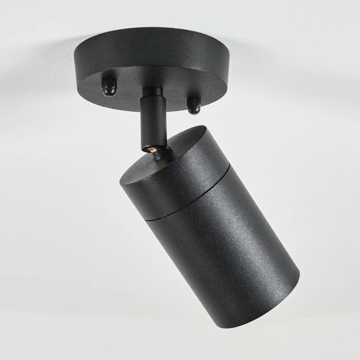 Hofstein Bessiebelle Außendeckenleuchte Schwarz, Weiß, 1-flammig 11 Hofstein Bessiebelle Außendeckenleuchte Schwarz, Weiß, 1-flammig – Bild 11