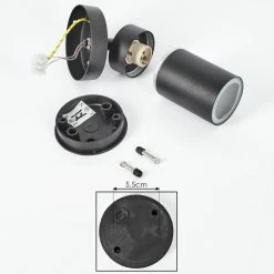 Hofstein Bessiebelle Außendeckenleuchte Schwarz, Weiß, 1-flammig 15 Hofstein Bessiebelle Außendeckenleuchte Schwarz, Weiß, 1-flammig -Deutschland Deckenleuchten außen Verkäufe 2022 bessiebelle aussendeckenleuchte h3605622 4