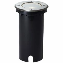 Brilliant Leuchten Brilliant Itch Bodeneinbauleuchte Silber, 1-flammig