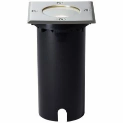 Brilliant Leuchten Brilliant Itch Bodeneinbauleuchte Silber, 1-flammig