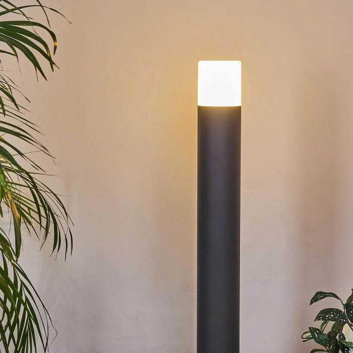 Hofstein Buhrkall Wegeleuchte Anthrazit, 1-flammig 7 Hofstein Buhrkall Wegeleuchte Anthrazit, 1-flammig – Bild 7