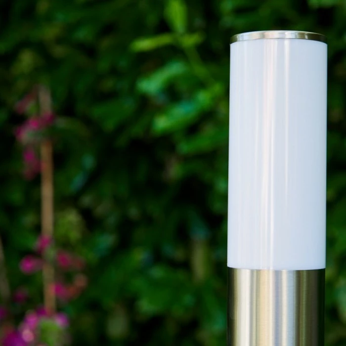 Hofstein Caserta Aussenstehleuchte Edelstahl, 1-flammig 14 Hofstein Caserta Aussenstehleuchte Edelstahl, 1-flammig – Bild 14