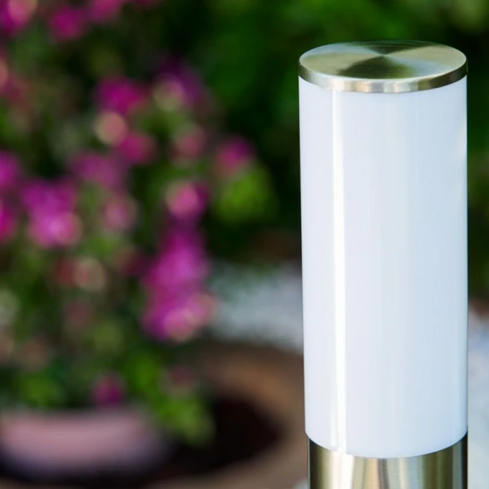 Hofstein Caserta Aussenstehleuchte Edelstahl, 1-flammig 12 Hofstein Caserta Aussenstehleuchte Edelstahl, 1-flammig – Bild 12