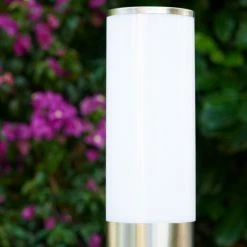 Hofstein Caserta Au&szlig;enstehleuchte Edelstahl, Wei&szlig;, 1-flammig -Deutschland Deckenleuchten außen Verkäufe 2022 caserta aussenstehleuchte h306524 7