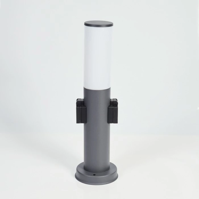 Hofstein Caserta Sockelleuchte Anthrazit, 1-flammig 8 Hofstein Caserta Sockelleuchte Anthrazit, 1-flammig – Bild 8