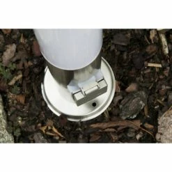 Hofstein Caserta Sockelleuchte Edelstahl, 1-flammig -Deutschland Deckenleuchten außen Verkäufe 2022 caserta sockelleuchte st022bnc 450 2