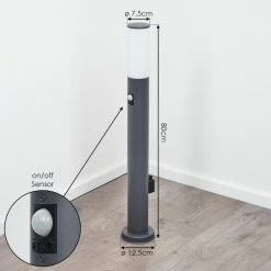 Hofstein Caserta Wegeleuchte Anthrazit, 1-flammig, Bewegungsmelder -Deutschland Deckenleuchten außen Verkäufe 2022 caserta wegeleuchte h3017937 3