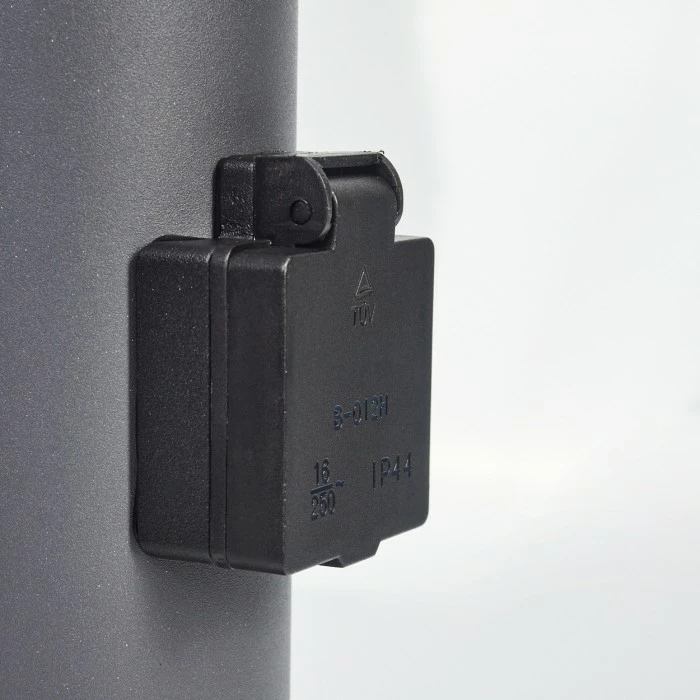 Hofstein Caserta Wegeleuchte Anthrazit, 1-flammig, Bewegungsmelder 6 Hofstein Caserta Wegeleuchte Anthrazit, 1-flammig, Bewegungsmelder – Bild 6