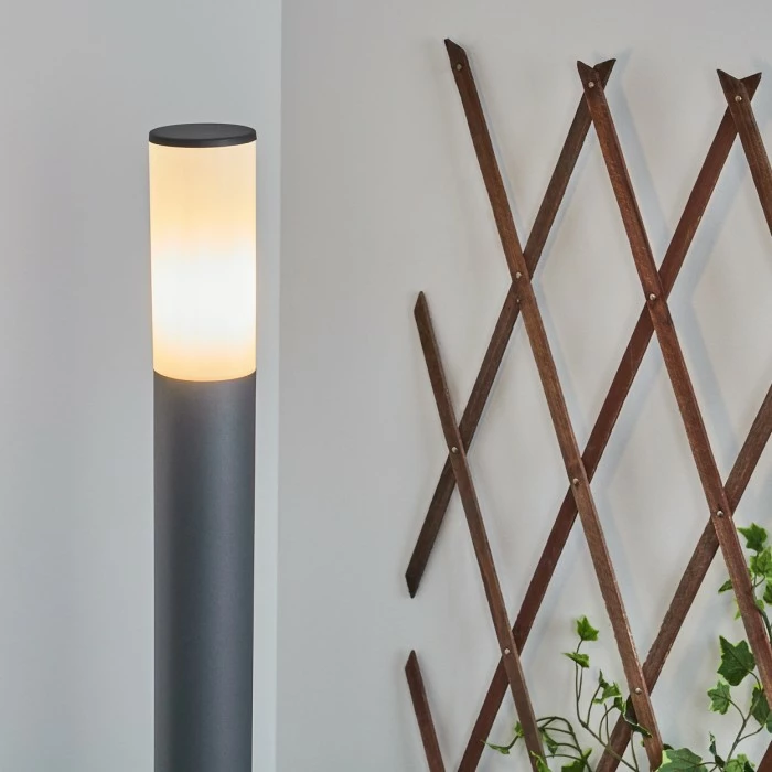 Hofstein Caserta Wegeleuchte Anthrazit, 1-flammig 7 Hofstein Caserta Wegeleuchte Anthrazit, 1-flammig – Bild 7