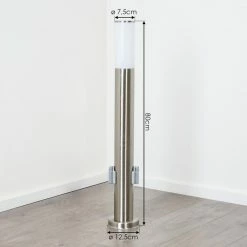 Hofstein Caserta Wegeleuchte Nickel-Matt, 1-flammig -Deutschland Deckenleuchten außen Verkäufe 2022 caserta wegeleuchte h3018460 3