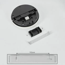 Hofstein Centinela Au&szlig;endeckenleuchte LED Anthrazit, Wei&szlig;, 1-flammig -Deutschland Deckenleuchten außen Verkäufe 2022 centinela aussendeckenleuchte h3590317 4