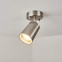 Hofstein Corneda Außendeckenleuchte Edelstahl, 1-flammig 21 Hofstein Corneda Außendeckenleuchte Edelstahl, 1-flammig -Deutschland Deckenleuchten außen Verkäufe 2022 corneda aussendeckenleuchte h3596944 10