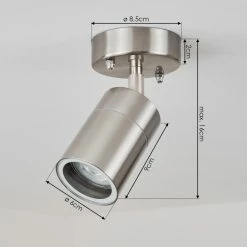 Hofstein Corneda Außendeckenleuchte Edelstahl, 1-flammig 14 Hofstein Corneda Außendeckenleuchte Edelstahl, 1-flammig -Deutschland Deckenleuchten außen Verkäufe 2022 corneda aussendeckenleuchte h3596944 3