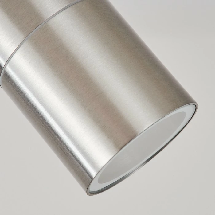 Hofstein Corneda Außendeckenleuchte Edelstahl, 1-flammig 6 Hofstein Corneda Außendeckenleuchte Edelstahl, 1-flammig – Bild 6