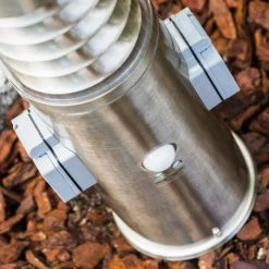 Hofstein Dakar Sockelleuchte Edelstahl, 1-flammig, Bewegungsmelder -Deutschland Deckenleuchten außen Verkäufe 2022 dakar sockelleuchte h168012 12