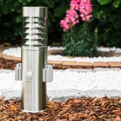 Hofstein Dakar Sockelleuchte Edelstahl, 1-flammig, Bewegungsmelder -Deutschland Deckenleuchten außen Verkäufe 2022 dakar sockelleuchte h168012 8