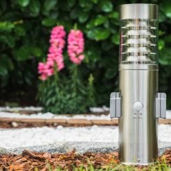 Hofstein Dakar Sockelleuchte Edelstahl, 1-flammig, Bewegungsmelder -Deutschland Deckenleuchten außen Verkäufe 2022 dakar sockelleuchte h168012 9