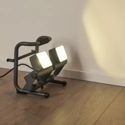 Hofstein Dyndved Au&szlig;enstrahler LED Grau, 2-flammig -Deutschland Deckenleuchten außen Verkäufe 2022 dyndved aussenstrahler h3305645 20