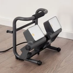 Hofstein Dyndved Au&szlig;enstrahler LED Grau, 2-flammig -Deutschland Deckenleuchten außen Verkäufe 2022 dyndved aussenstrahler h3305645 23