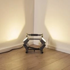 Hofstein Dyndved Au&szlig;enstrahler LED Grau, 2-flammig -Deutschland Deckenleuchten außen Verkäufe 2022 dyndved aussenstrahler h3305645 25