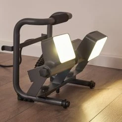 Hofstein Dyndved Au&szlig;enstrahler LED Grau, 2-flammig -Deutschland Deckenleuchten außen Verkäufe 2022 dyndved aussenstrahler h3305645 5