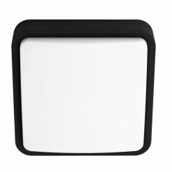 Eglo Leuchten Eglo connect PIOVE Wand-/Deckenleuchte LED Schwarz, 1-flammig