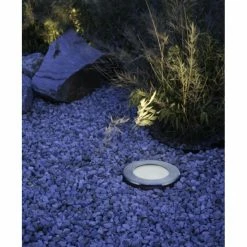 Eglo Leuchten Eglo RIGA 3 Bodeneinbauleuchte Edelstahl, 1-flammig