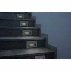 Eglo Leuchten Eglo ZIMBA Einbauleuchte Silber, 1-flammig