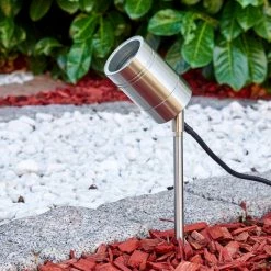 Hofstein Froslev Gartenspie&szlig; Chrom, 1-flammig -Deutschland Deckenleuchten außen Verkäufe 2022 froslev gartenspiess h3344262 8