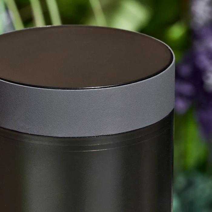 Hofstein Gaborone Sockelleuchte Anthrazit, 1-flammig 3 Hofstein Gaborone Sockelleuchte Anthrazit, 1-flammig – Bild 3