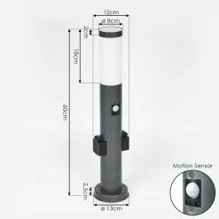 Hofstein Gaborone Wegeleuchte Anthrazit, 1-flammig, Bewegungsmelder -Deutschland Deckenleuchten außen Verkäufe 2022 gaborone wegeleuchte h3416808 3