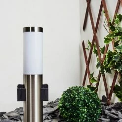 Hofstein Gaborone Wegeleuchte LED Nickel-Matt, 1-flammig -Deutschland Deckenleuchten außen Verkäufe 2022 gaborone wegeleuchte h3451625 9