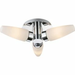 Globo PITON Deckenleuchte Chrom, 3-flammig