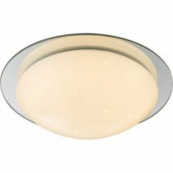 Globo STEP UP Deckenleuchte LED Wei&szlig;, 1-flammig