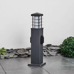 Hofstein Habolale Wegeleuchte Grau, 1-flammig 21 Hofstein Habolale Wegeleuchte Grau, 1-flammig -Deutschland Deckenleuchten außen Verkäufe 2022 habolale wegeleuchte h3445655 9