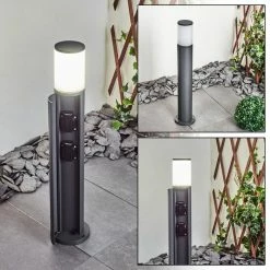 Hofstein Home Wegeleuchte LED Anthrazit, 1-flammig