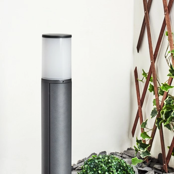 Hofstein Home Wegeleuchte LED Anthrazit, 1-flammig 2 Hofstein Home Wegeleuchte LED Anthrazit, 1-flammig – Bild 2