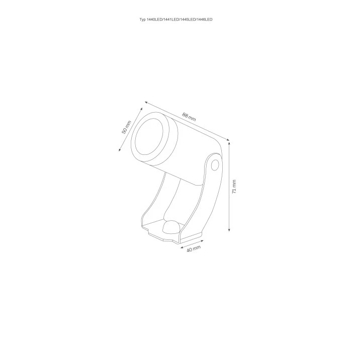 LCD 1446LED Gartenstrahler Bronze, 1-flammig 3 LCD 1446LED Gartenstrahler Bronze, 1-flammig – Bild 3