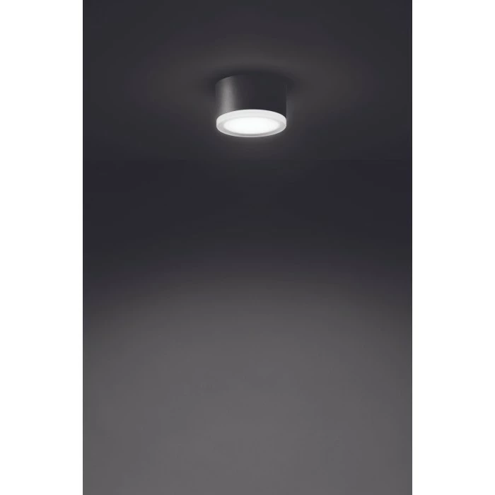 LCD Grasbrunn Außendeckenleuchte LED Schwarz, 1-flammig 4 LCD Grasbrunn Außendeckenleuchte LED Schwarz, 1-flammig – Bild 4