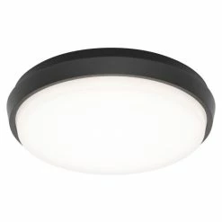 LCD TYP 5065 Au&szlig;endeckenleuchte LED Schwarz, 1-flammig