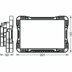 LEDVANCE WORKLIGHTS Gartenstrahler Orange, 1-flammig -Deutschland Deckenleuchten außen Verkäufe 2022 ledvance worklights gartenstrahler 4058075576599 2