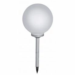 Leuchten Direkt FARA Solar Erdspie&szlig;leuchte LED Wei&szlig;, 4-flammig