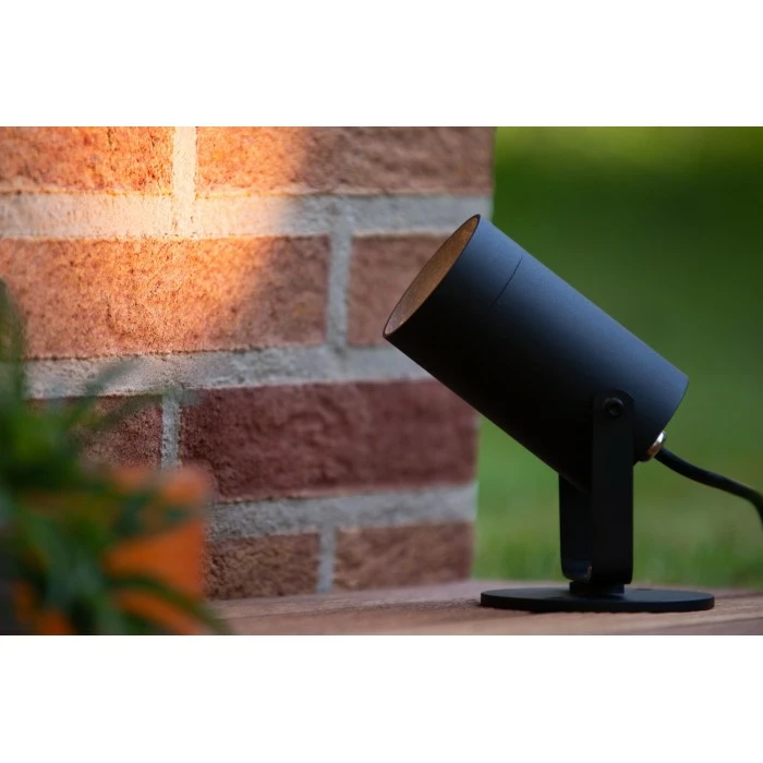 Lucide TAYLOR Gartenstrahler Schwarz, 1-flammig, Bewegungsmelder 3 Lucide TAYLOR Gartenstrahler Schwarz, 1-flammig, Bewegungsmelder – Bild 3