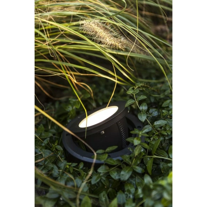 Lutec Lampen LUTEC ARTIC Bodeneinbauleuchte LED Schwarz, 1-flammig 1 Lutec Lampen LUTEC ARTIC Bodeneinbauleuchte LED Schwarz, 1-flammig