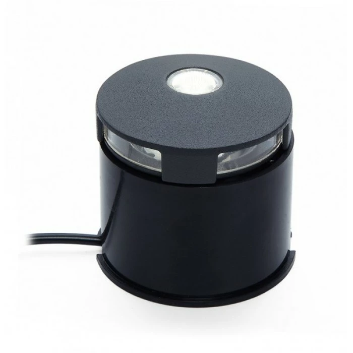 Lutec Lampen Lutec SUN CONNEC HONY LOOP Einbaustrahler LED Grau, 1-flammig 1 Lutec Lampen Lutec SUN CONNEC HONY LOOP Einbaustrahler LED Grau, 1-flammig