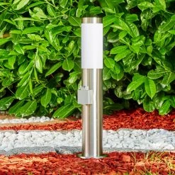 Hofstein Norburg Sockelleuchte Edelstahl, 1-flammig -Deutschland Deckenleuchten außen Verkäufe 2022 norburg sockelleuchte h3291726 do1 7