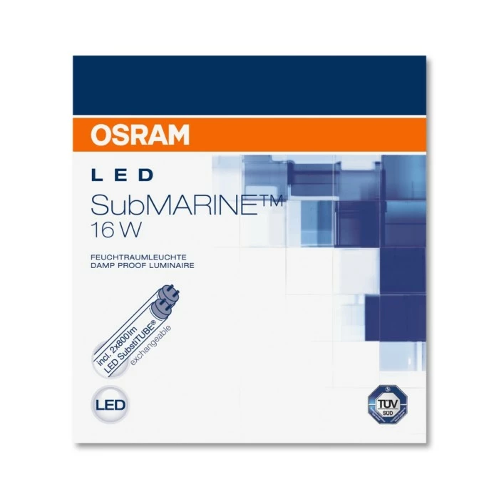 Osram SUBMARINE Deckenleuchte LED Grau, 2-flammig 2 Osram SUBMARINE Deckenleuchte LED Grau, 2-flammig – Bild 2