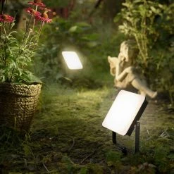 Paul Neuhaus Leuchten Paul Neuhaus ROMY Gartenstrahler LED Schwarz, 1-flammig